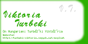 viktoria turbeki business card